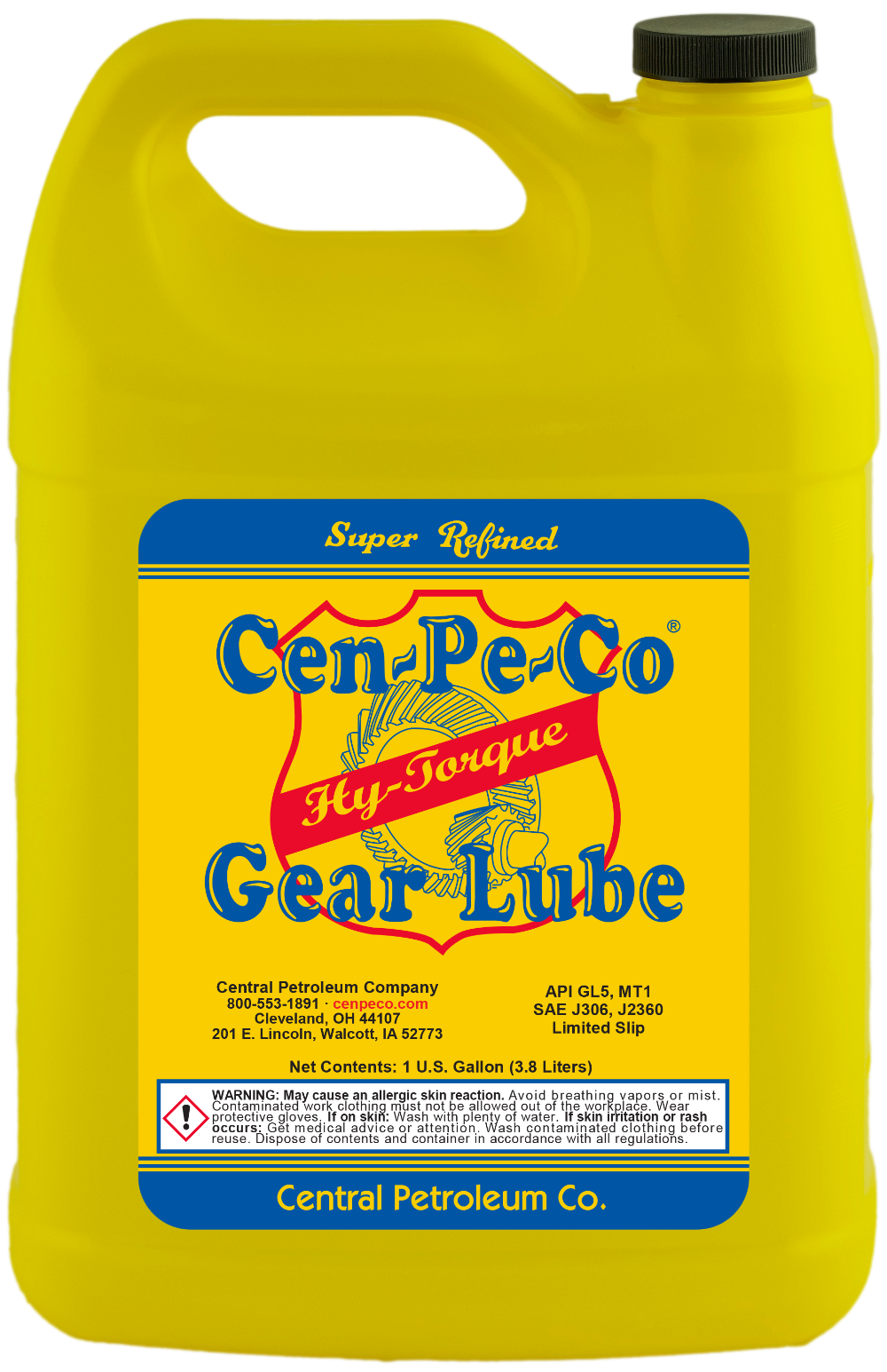 CEN-PE-CO HY-TORQUE GEAR LUBE RED TAC SYNTHETIC BLEND