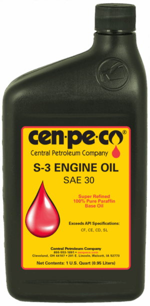 CEN-PE-CO S-3 ENGINE OIL